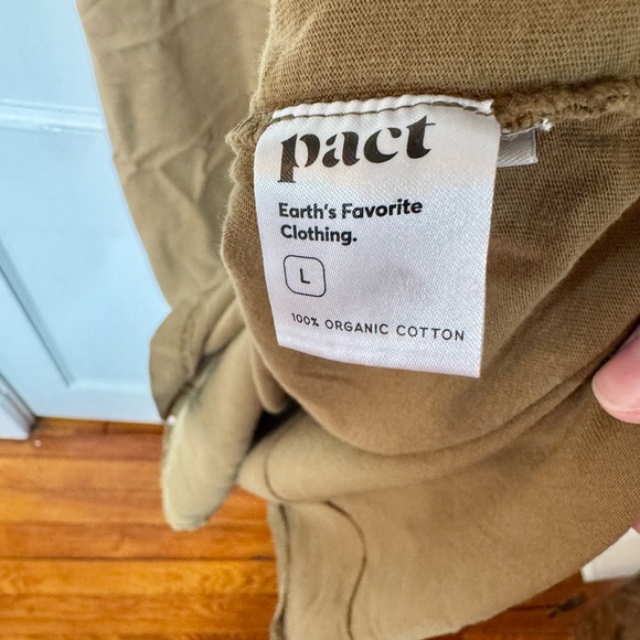 Pact Organic Clothing Cotton Dress Bundle - Olive and Lavender - Picture 8 of 8